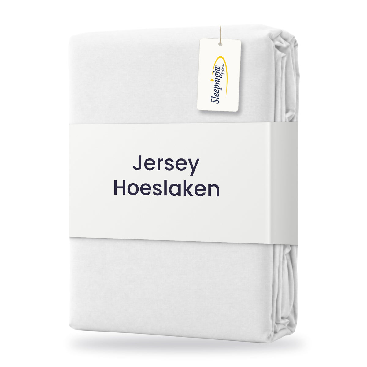 Sleepnight Hoeslaken Jersey 30 cm Wit - verpakking