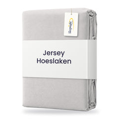 Sleepnight Hoeslaken Jersey 30 cm Grijs