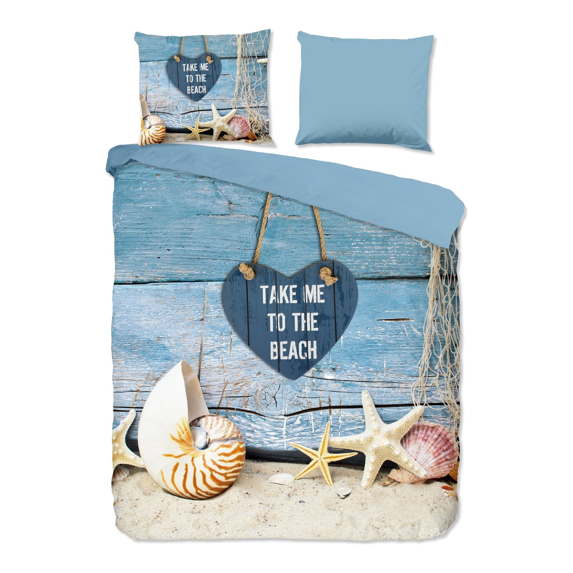 Pure dekbedovertrek Microfiber Beach, Multi