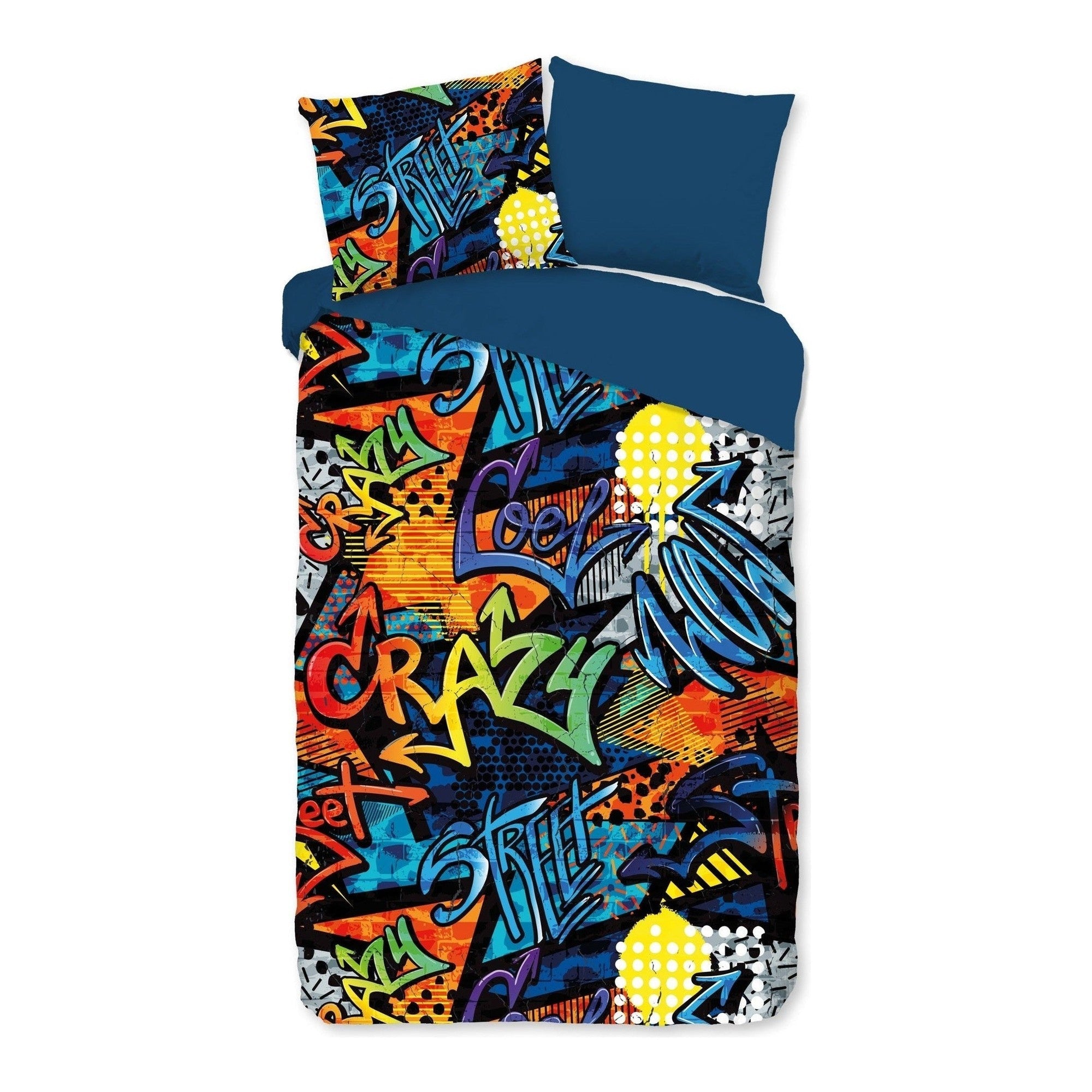 Pure dekbedovertrek Microfiber Jeff Multi
