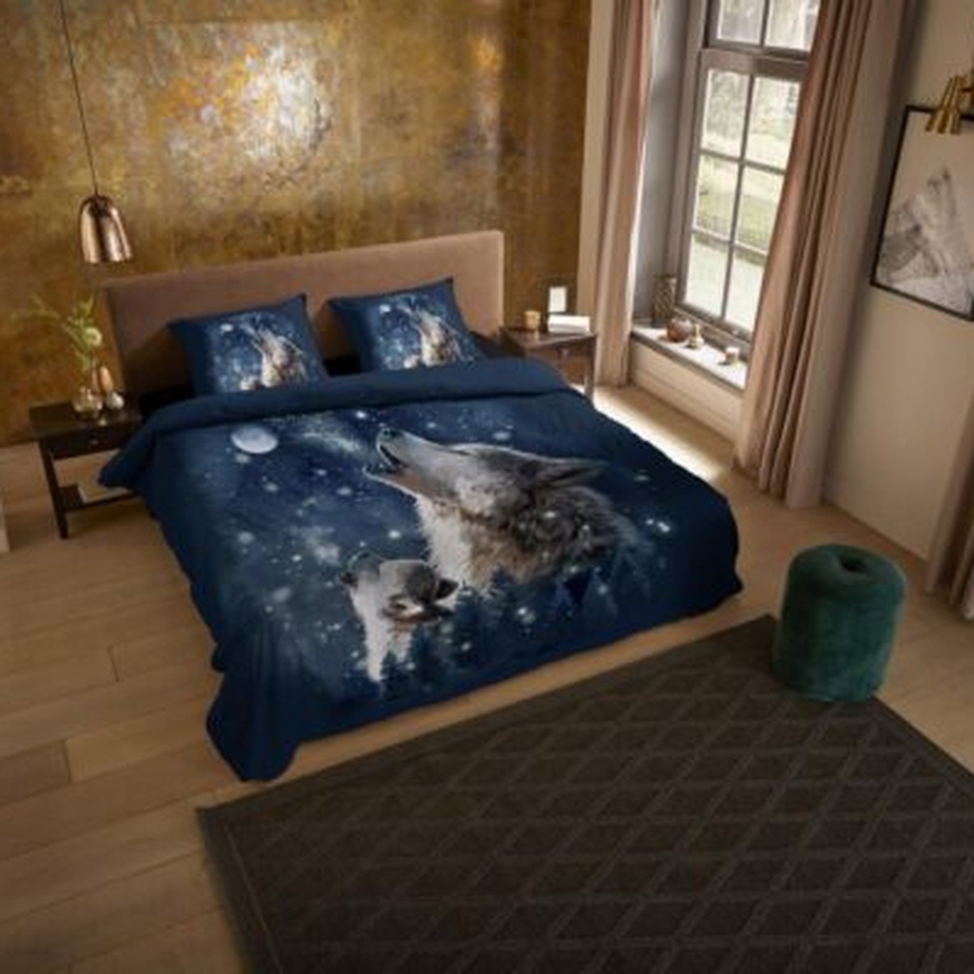 Pure Dekbedovertrek Microfiber Moon - Blue