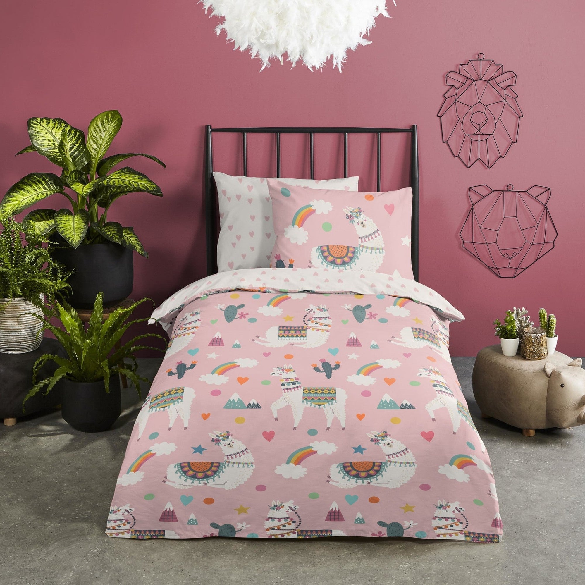 Pure Bettbezug Mikrofaser Paca Pink