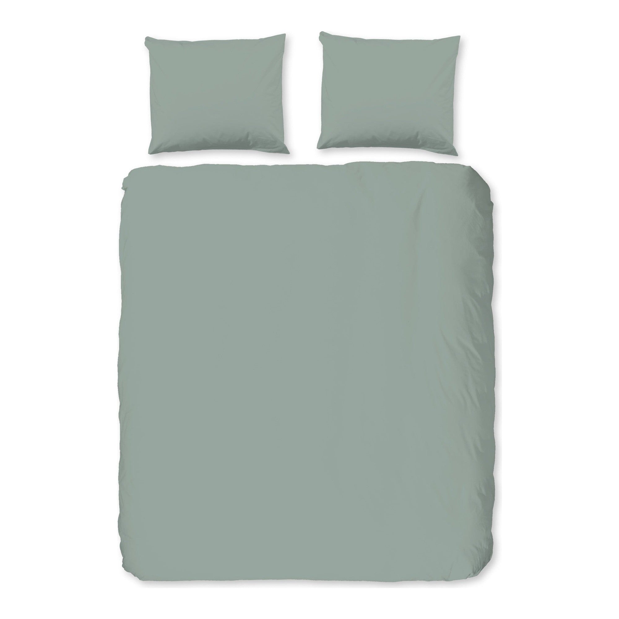 Pure dekbedovertrek Microfiber uni, Green