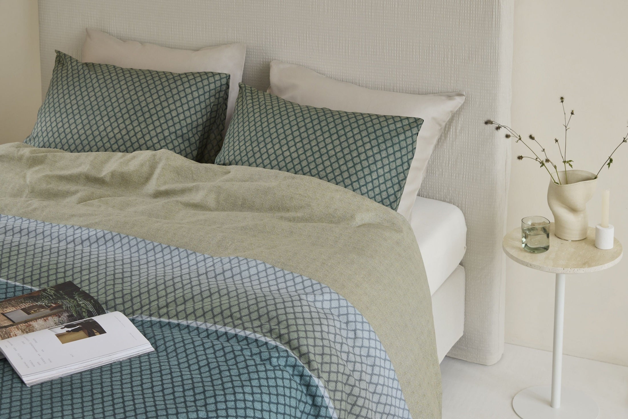 Beddinghouse Dekbedovertrek Katoen Riven - Blauw