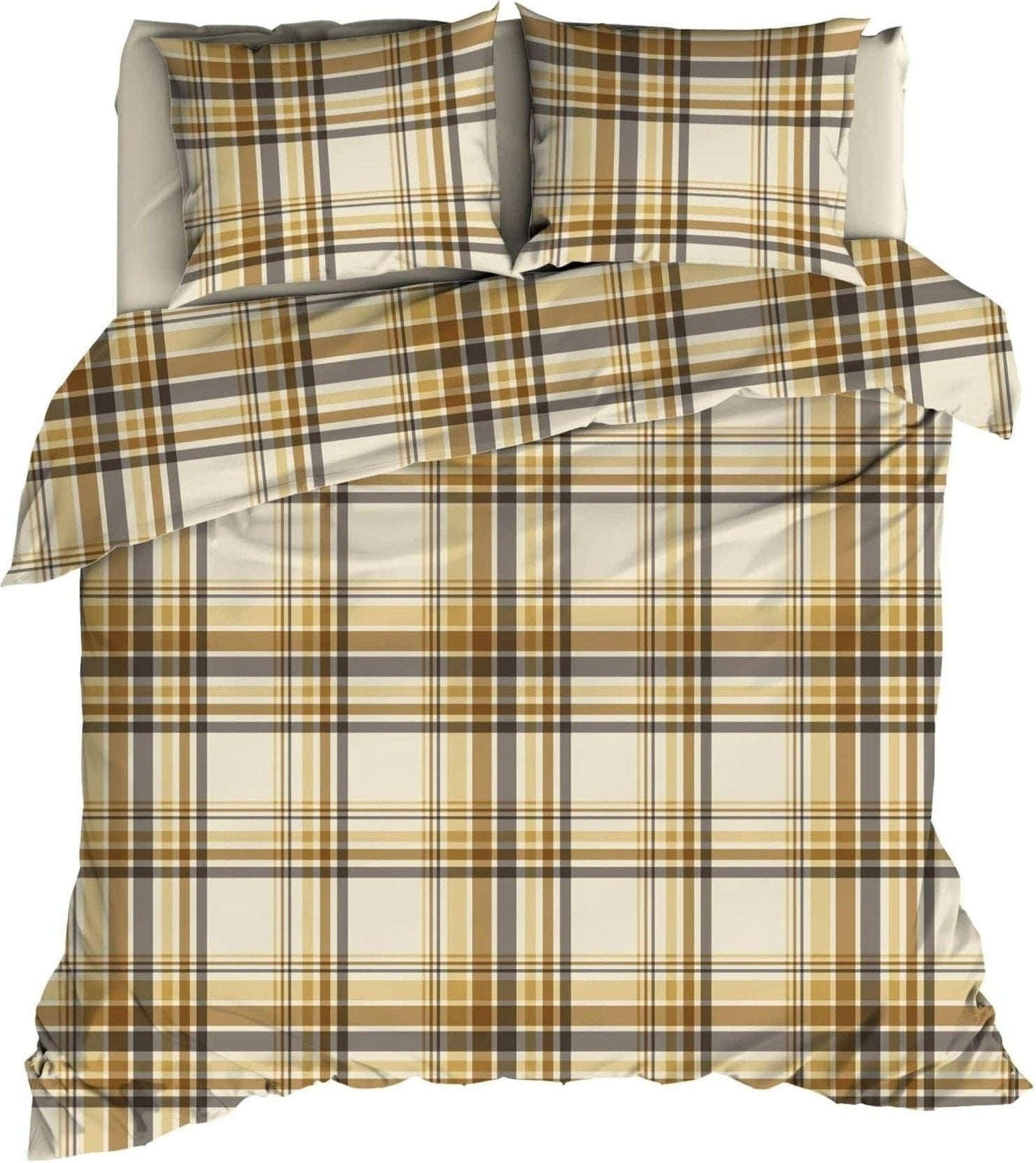 Romanette Dekbedovertrek Dekbedovertrek Katoen Flair Beachsand