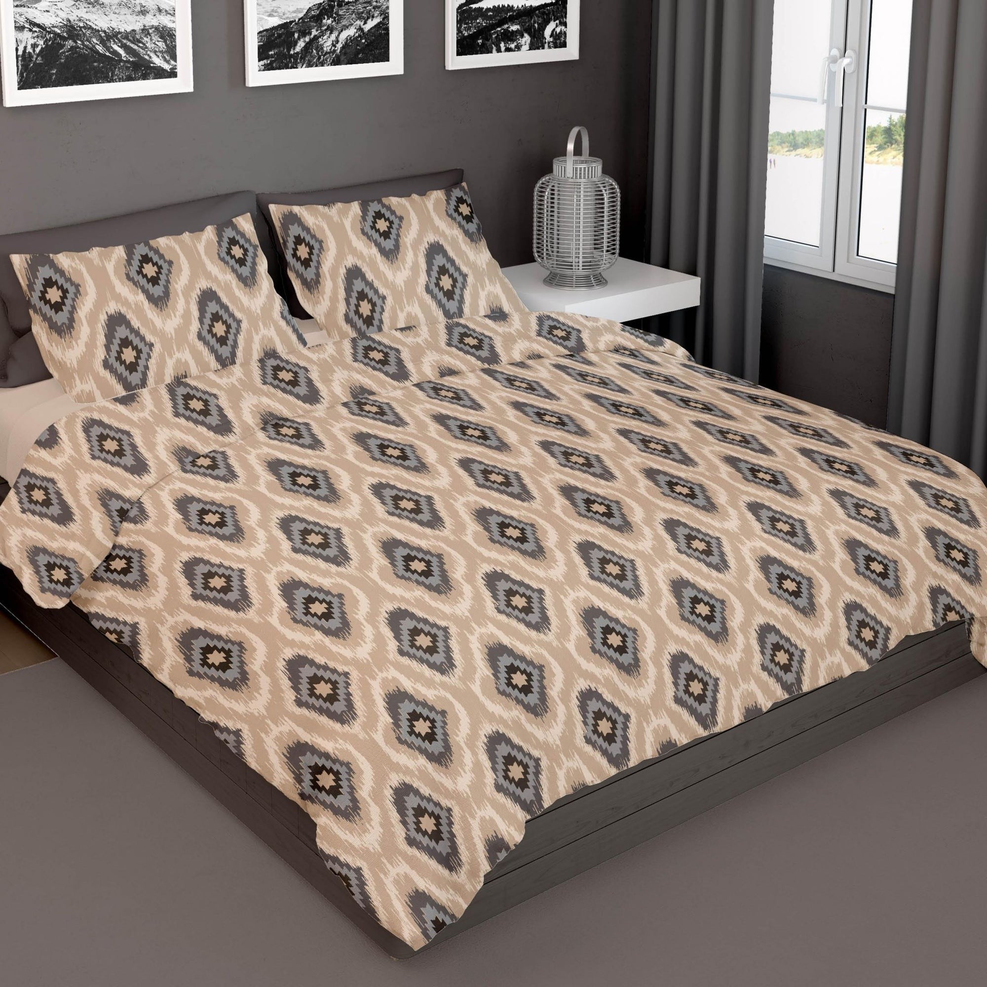 Romanette dekbedovertrek Ottoman flanel