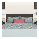 Romanette lakenset Silke katoen blauw