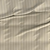 Satin d'Or Housse de couette Satin Satin Rayure Sable