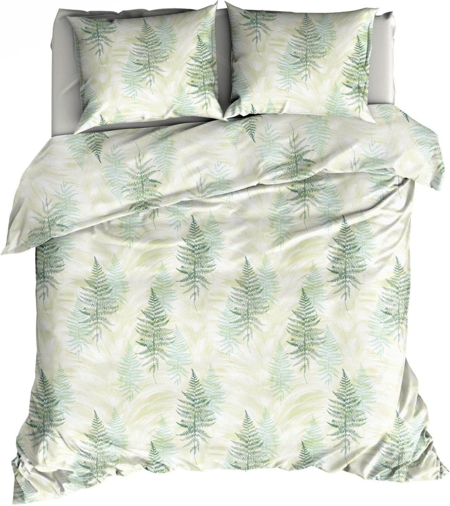 Satin d'Or Dekbedovertrek Dekbedovertrek Satijn Felci Groen