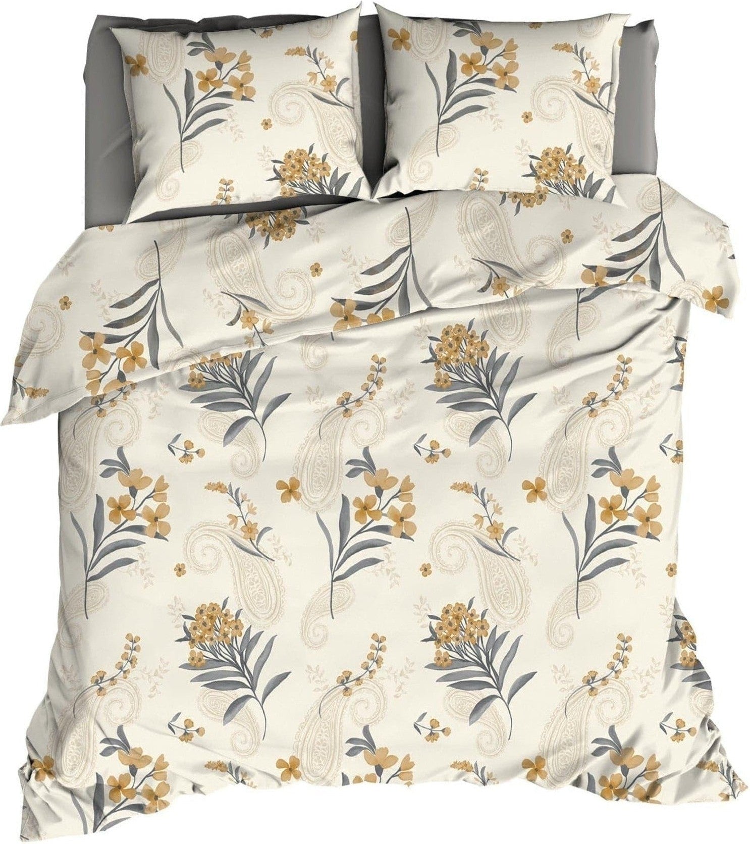 Satin d'Or Dekbedovertrek Dekbedovertrek Satijn Rodarte Offwhite