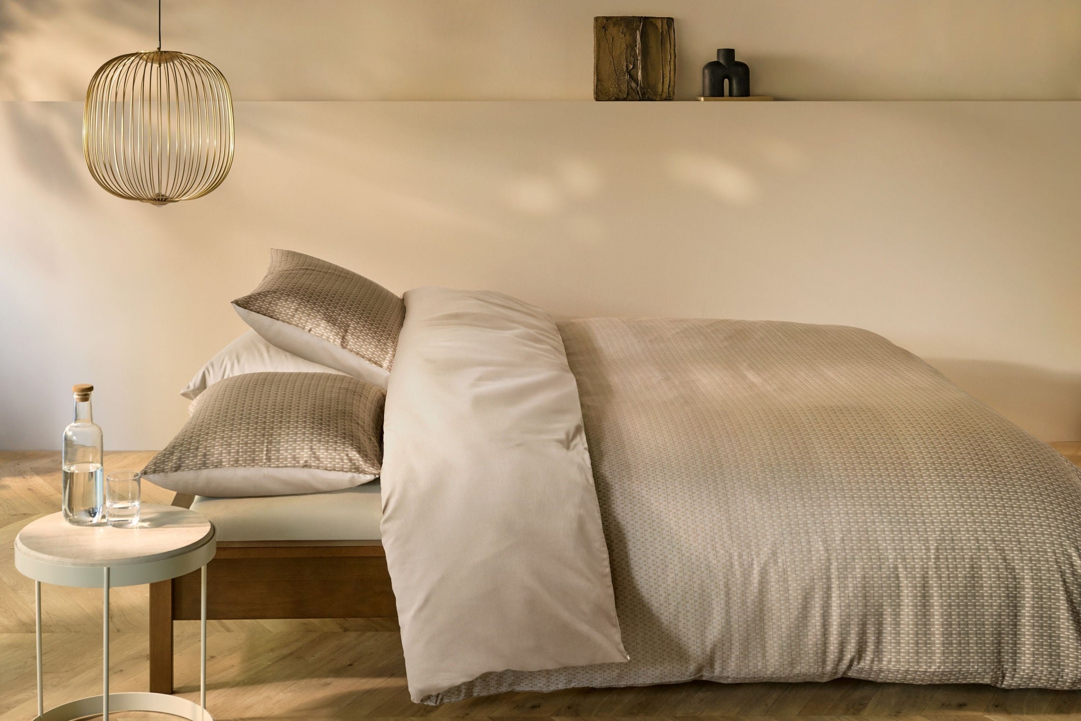 Housse de couette Beddinghouse Lyocell Shiva - Sable