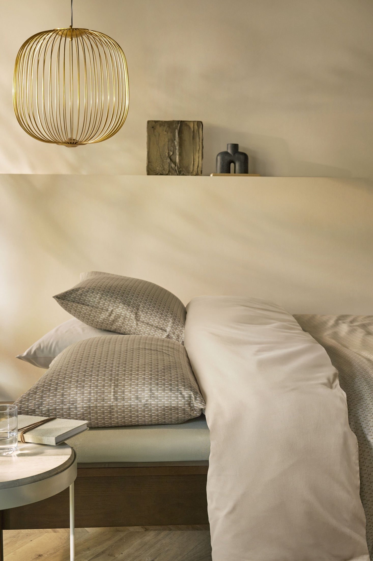 Housse de couette Beddinghouse Lyocell Shiva - Sable