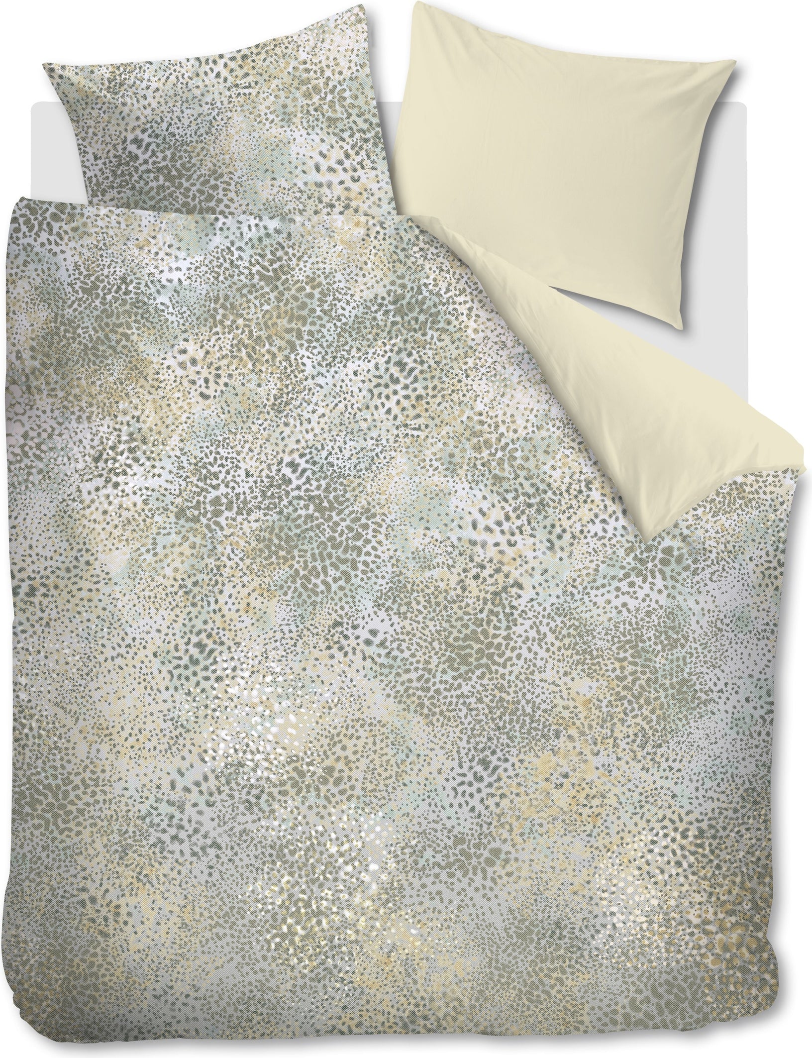 Beddinghouse Dekbedovertrek Satijn Sia - Groen