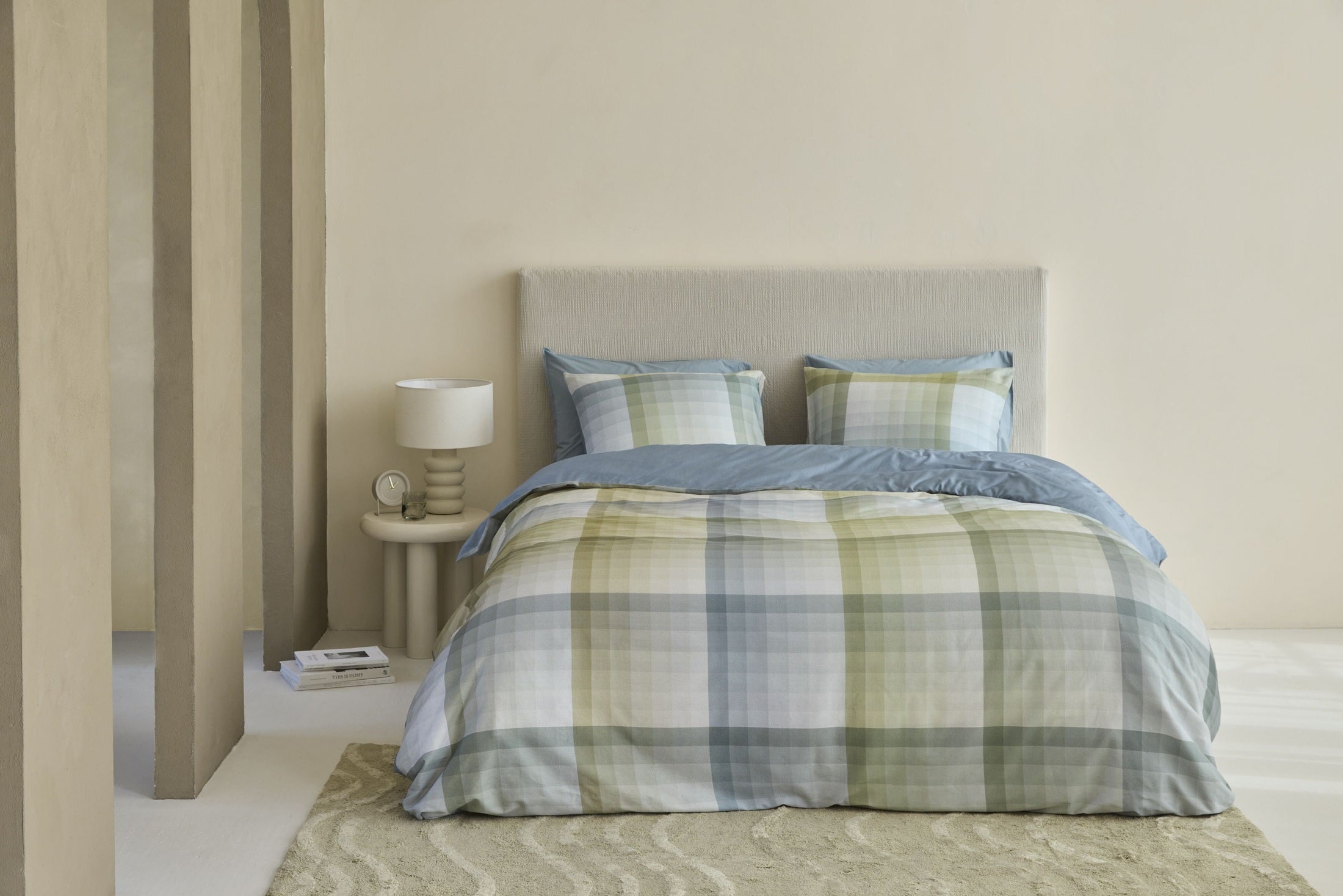 Housse de Couette Beddinghouse Satin Sil - Bleu Vert