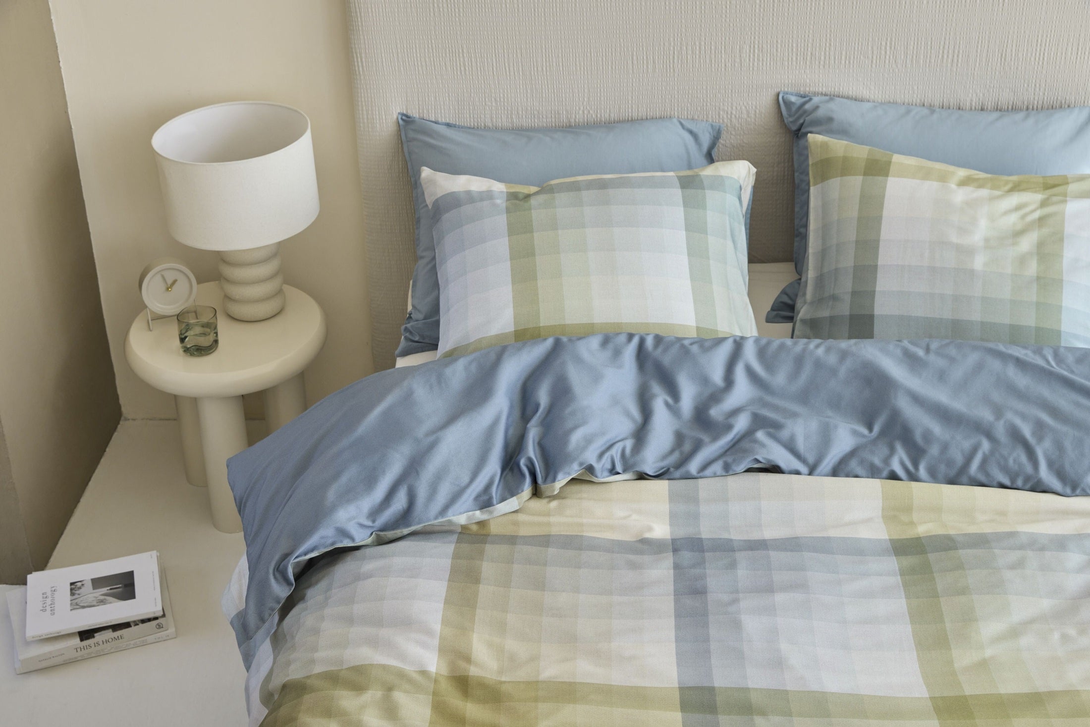 Housse de Couette Beddinghouse Satin Sil - Bleu Vert