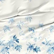 Housse de Couette Romanette Coton Simonetta Bleu