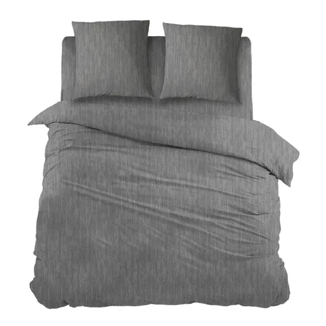 Sleepnight dekbedovertrek jersey Brigitte #kleur_antraciet