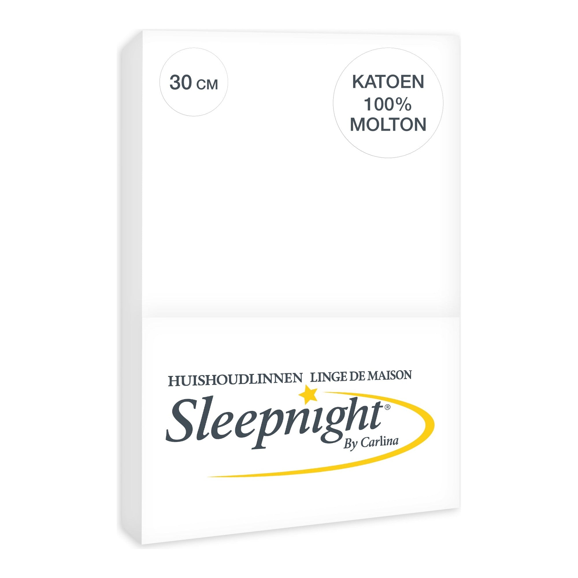 Sleepnight Cambridge molton matrasbeschermer 30 cm