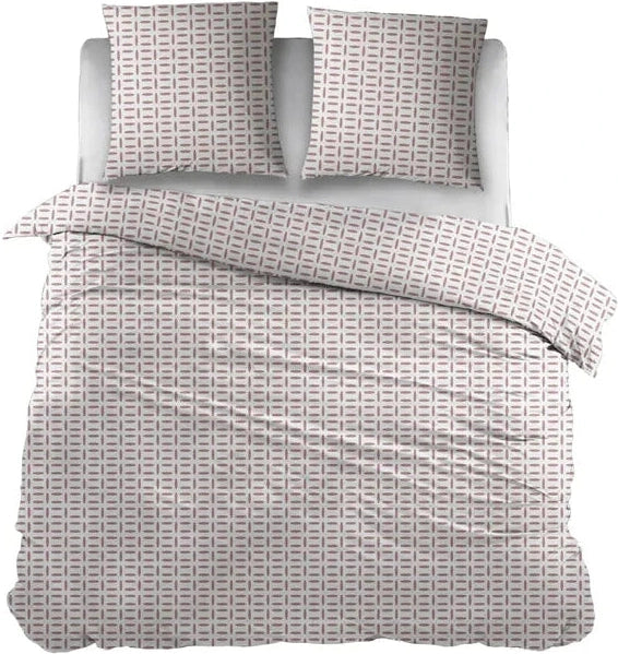 Ensemble de draps Sleepnight Coton Carla Rose