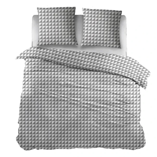 Parure de draps Sleepnight en coton Chanel Gris