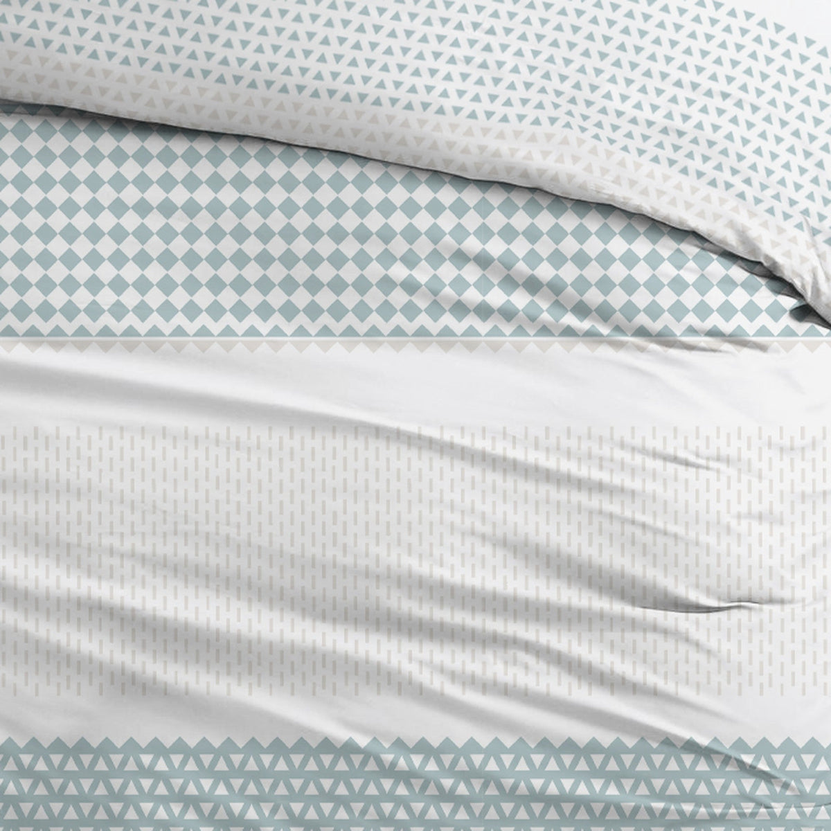 Sleepnight lakenset flanel Paola blauw
