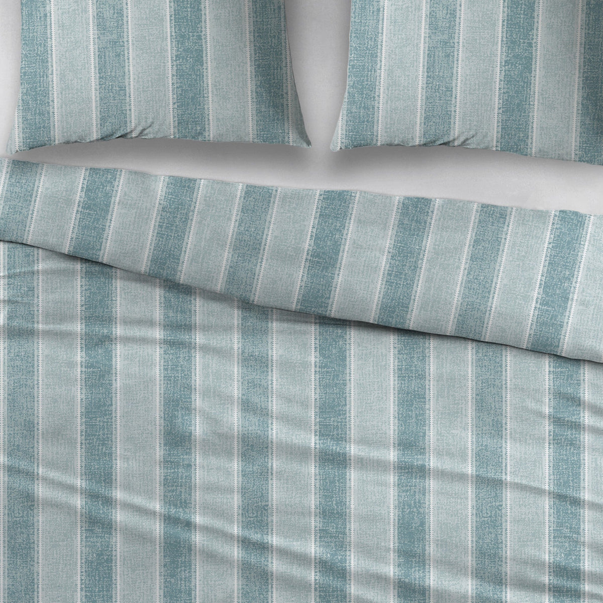 Sleepnight dekbedovertrek flanel Penelope blauw
