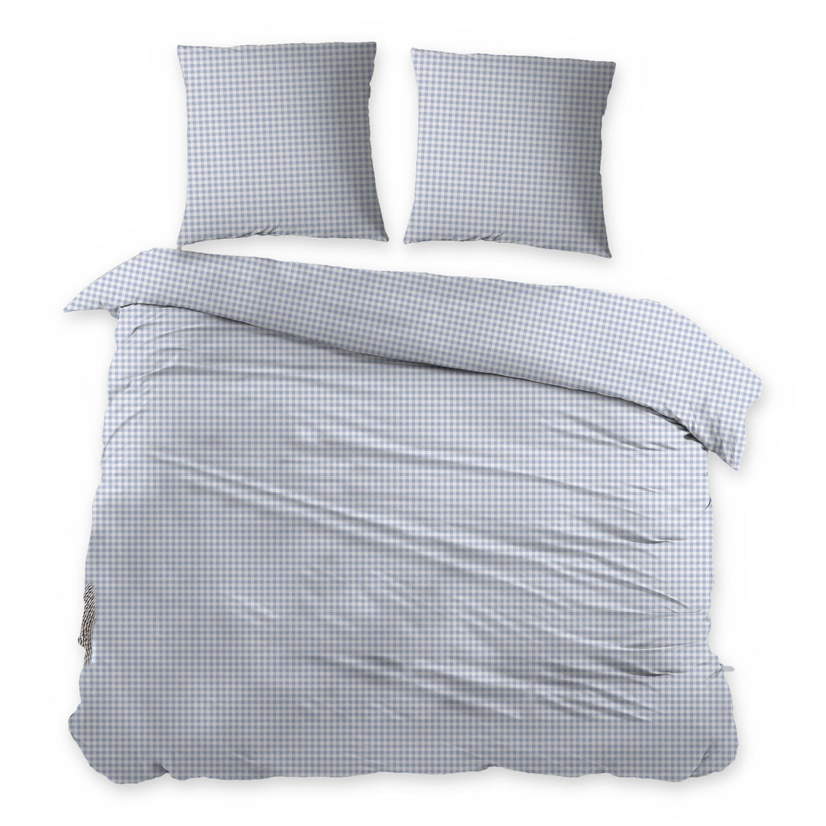 Sleepnight dekbedovertrek flanel Peppa blauw