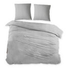 Sleepnight dekbedovertrek flanel Peppa grijs