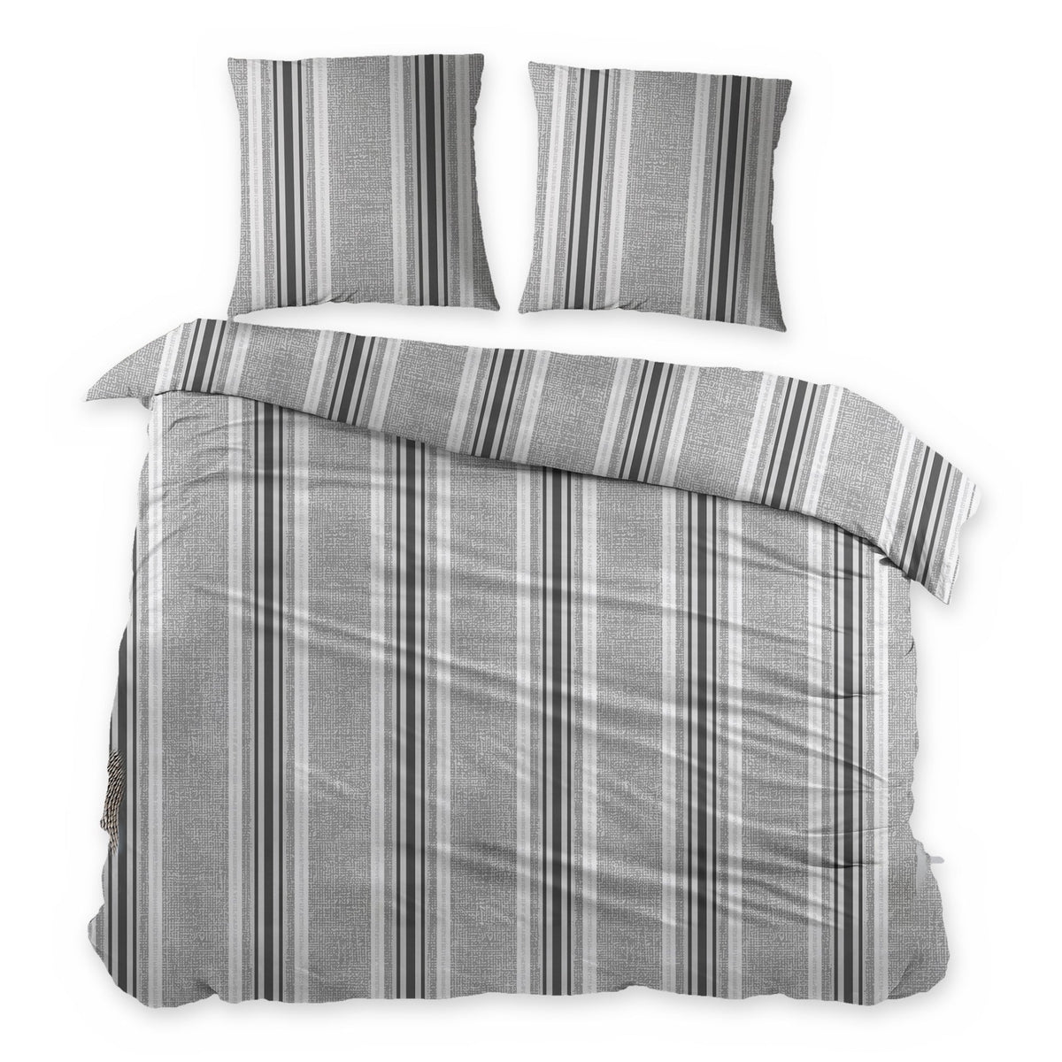 Sleepnight dekbedovertrek flanel Philomeen grijs