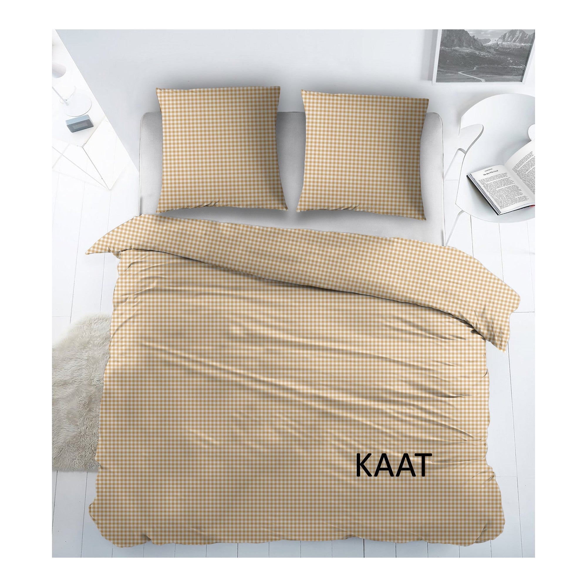 Sleepnight Lakenset katoen Kaat, geel
