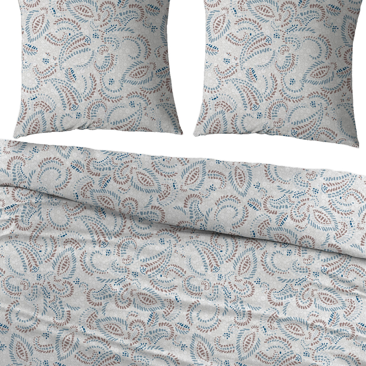Sleepnight dekbedovertrek percale Chou bleu