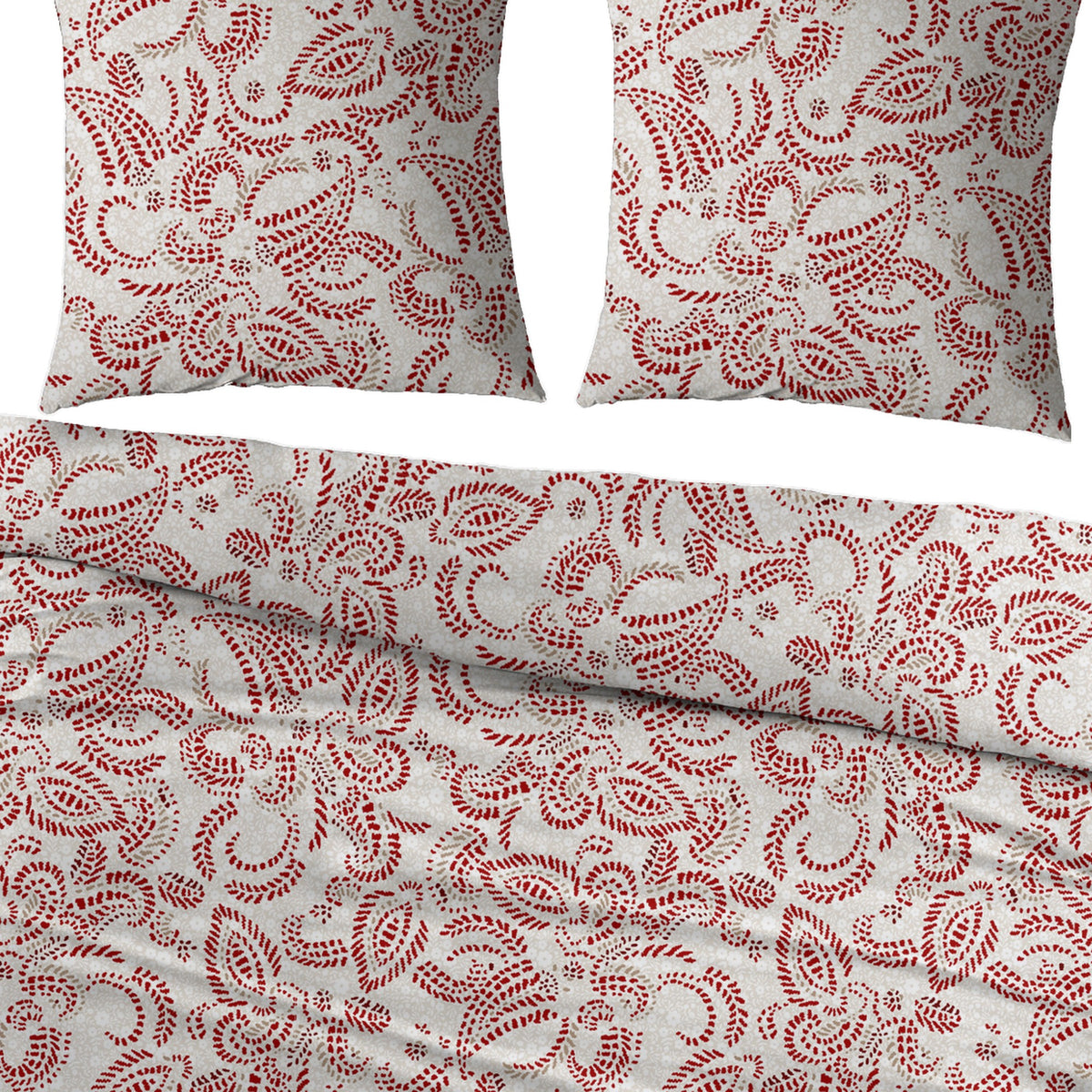 Sleepnight dekbedovertrek percale Chou rouge