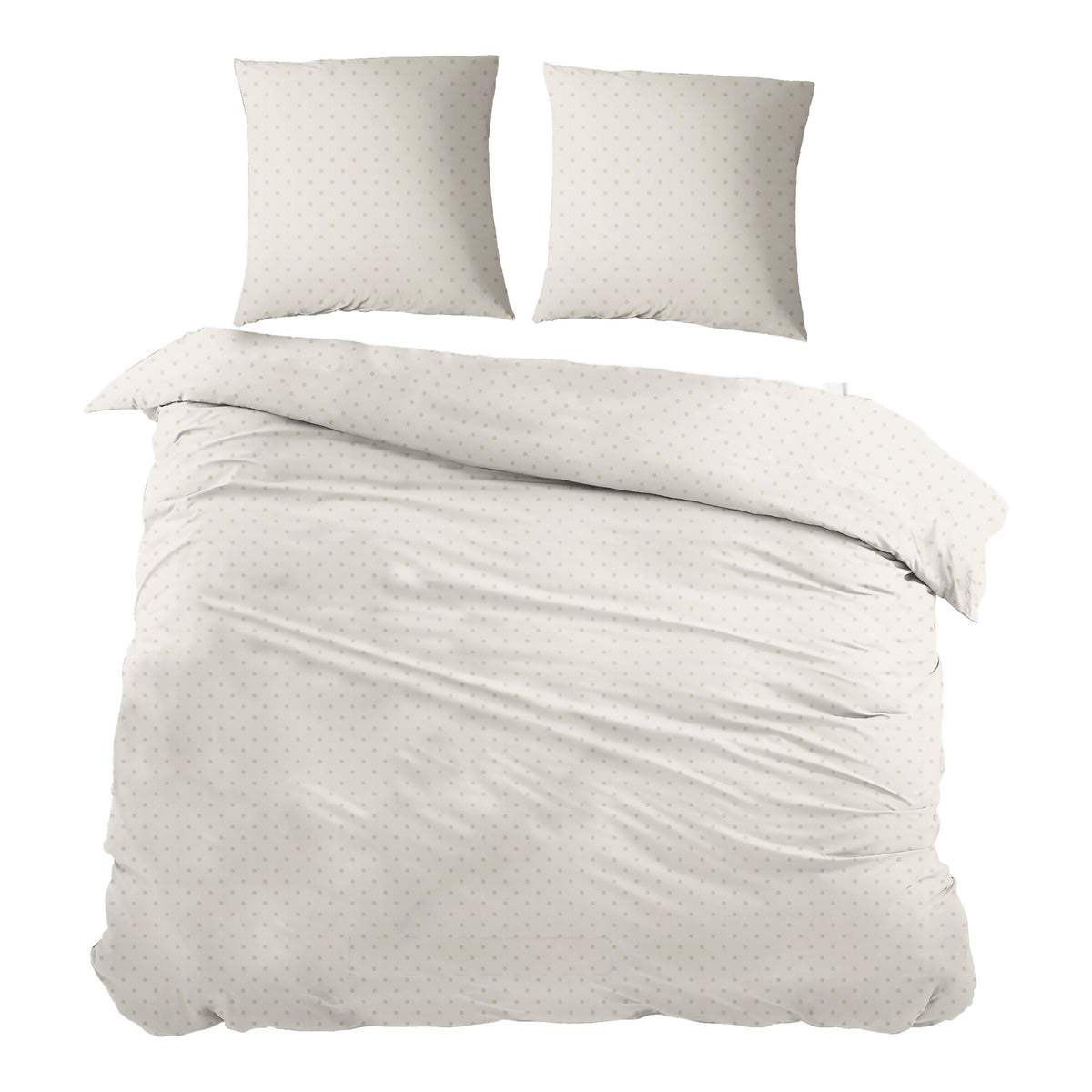 Sleepnight dekbedovertrek percale Noisettes ivoire
