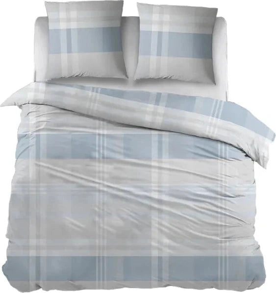 Sleepnight Lakenset Flanel Ineke Blauw