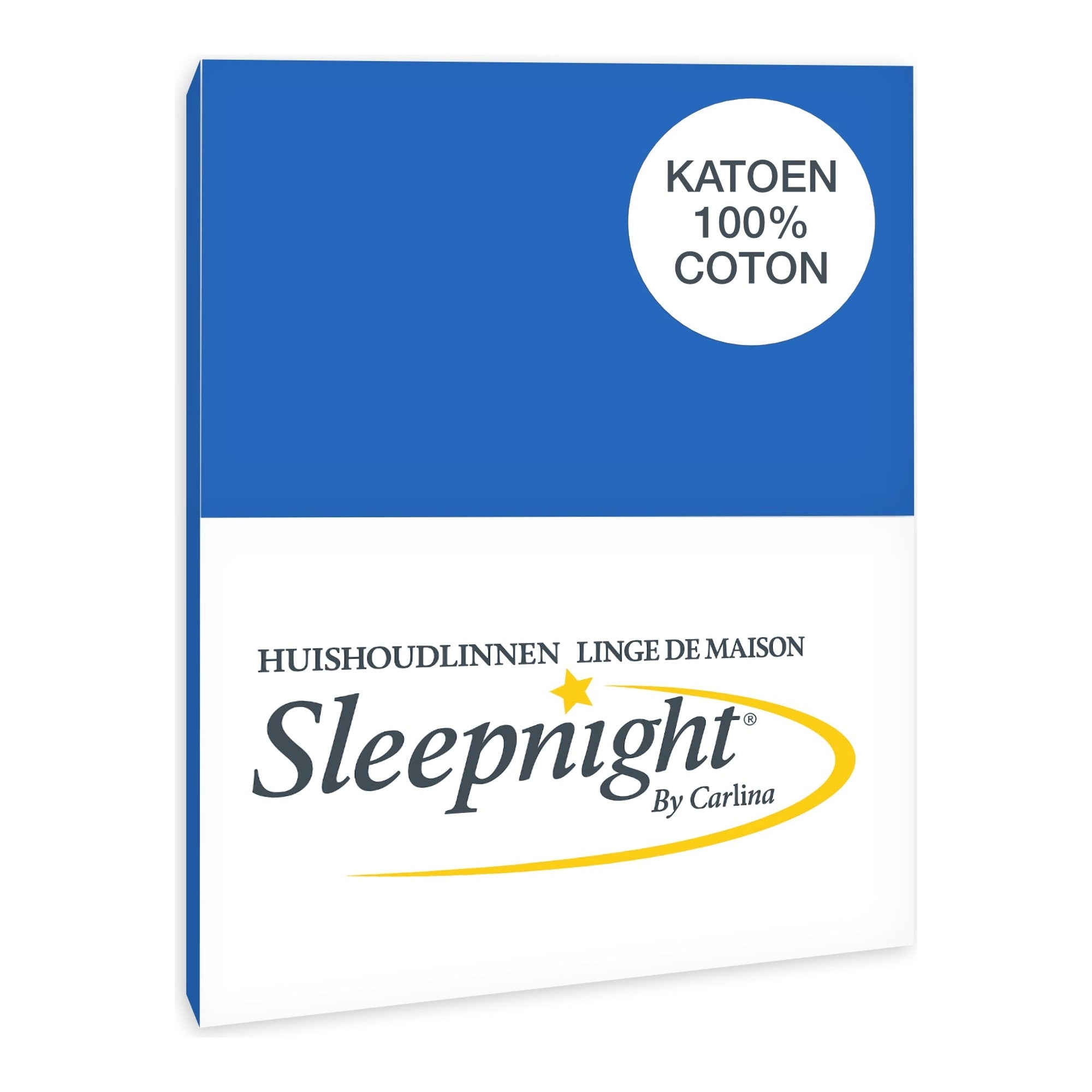Sleepnight kussensloop katoen blauw