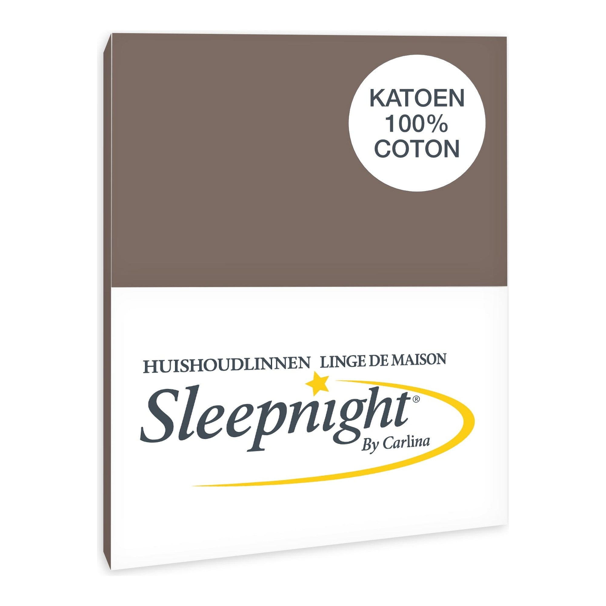 Sleepnight kussensloop katoen taupe