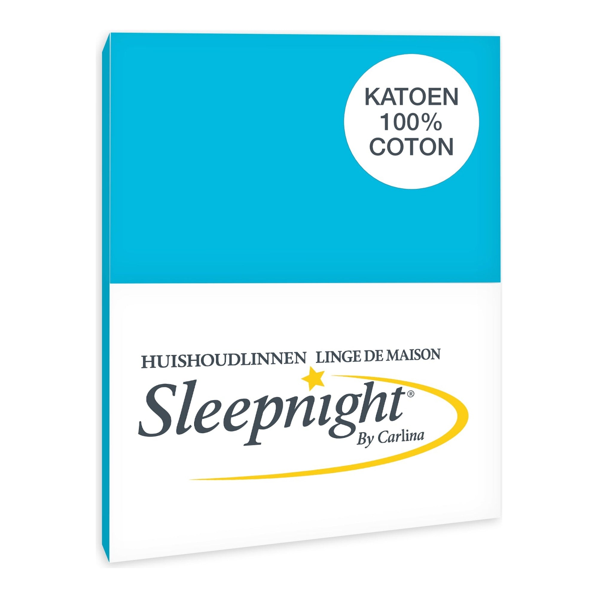 Sleepnight kussensloop katoen Turquoise