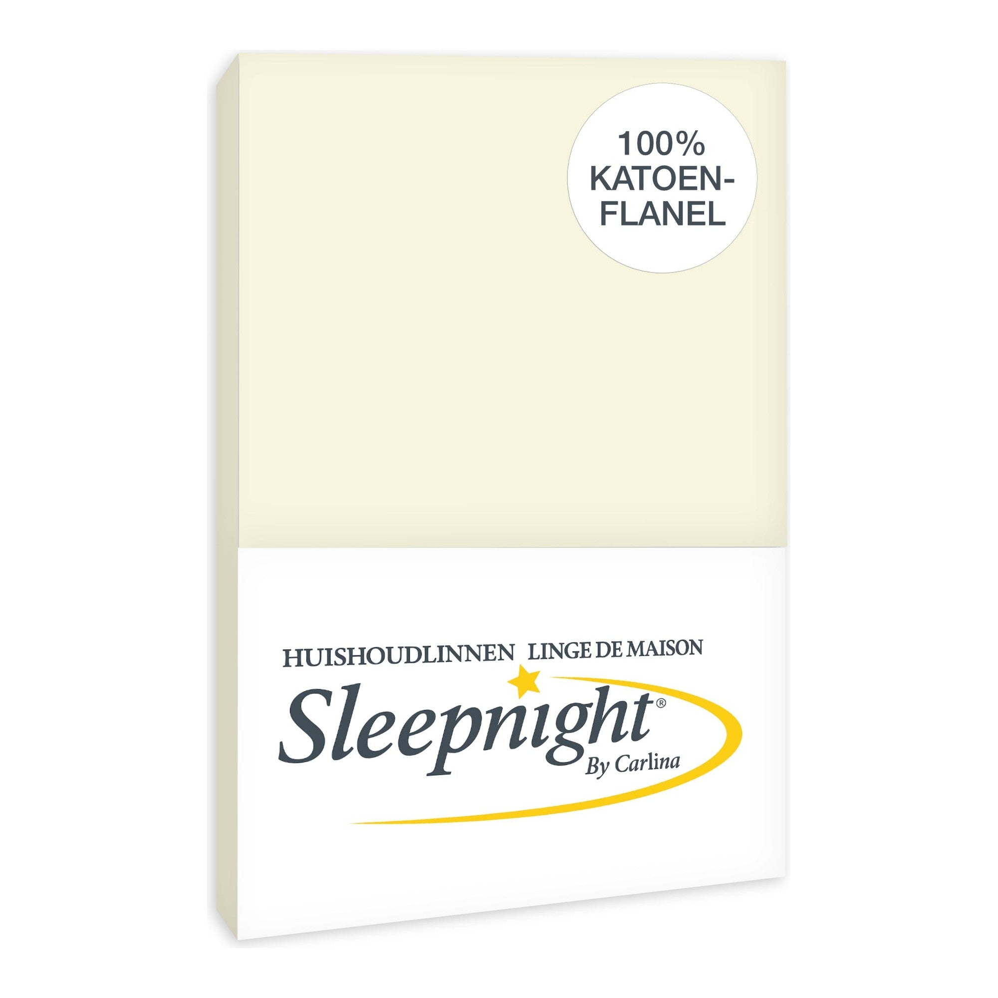 Sleepnight Lakenset flanel ivoor