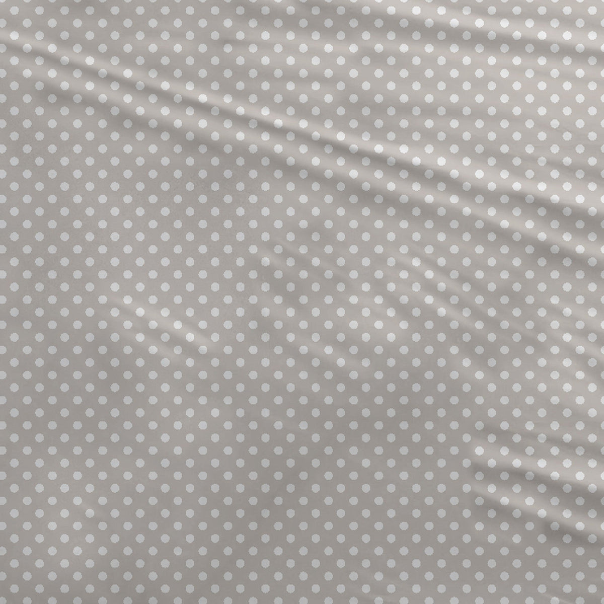 Sleepnight lakenset flanel Pierrot taupe