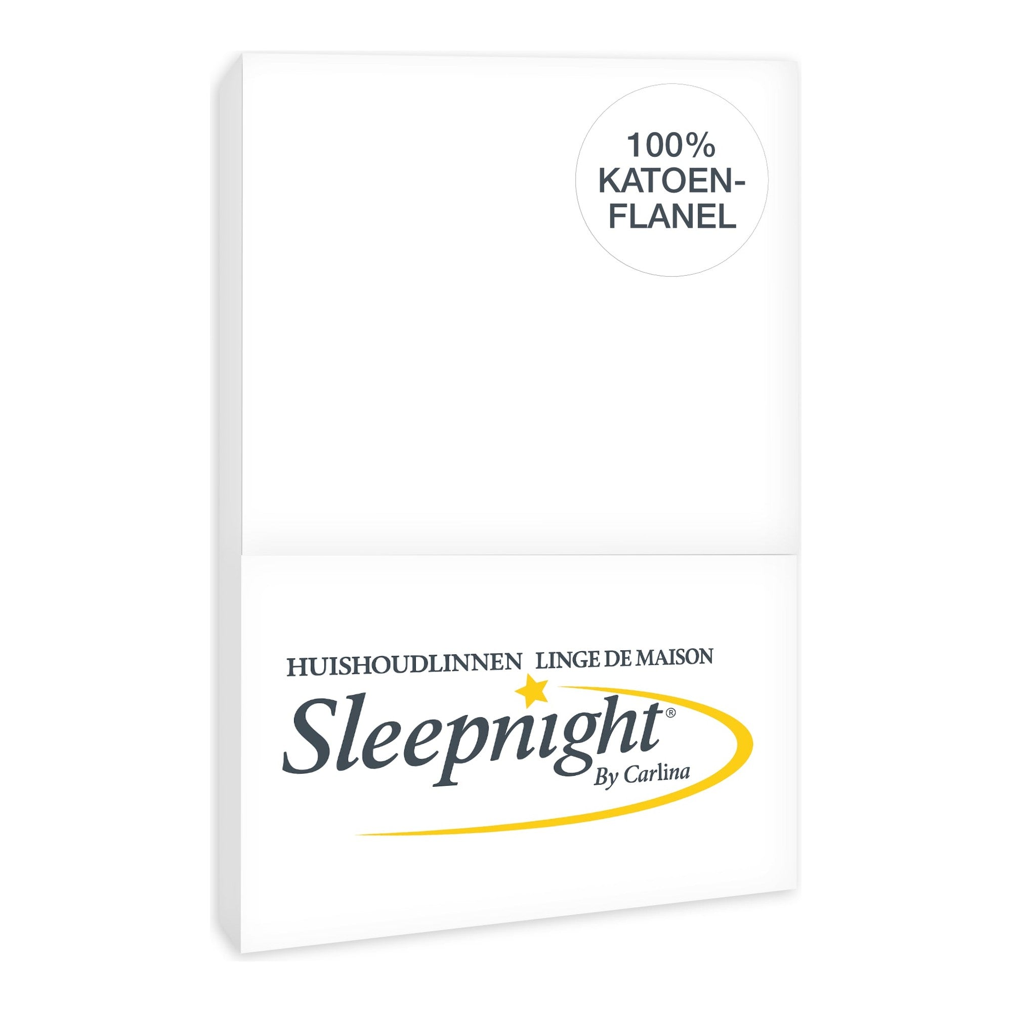 Sleepnight Lakenset flanel wit