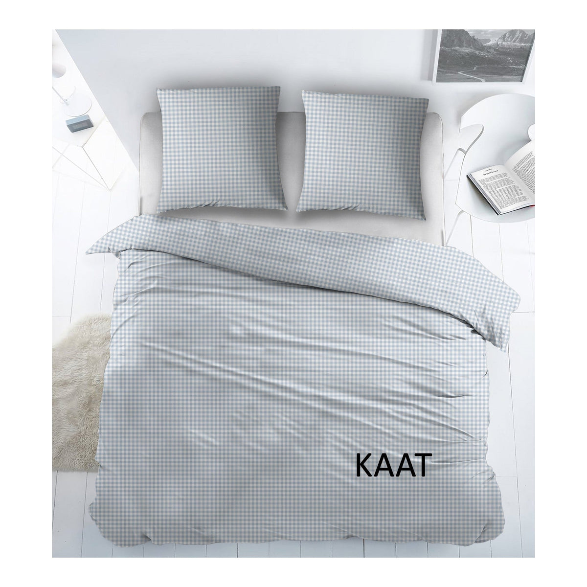 Sleepnight lakenset katoen Kaat blauw