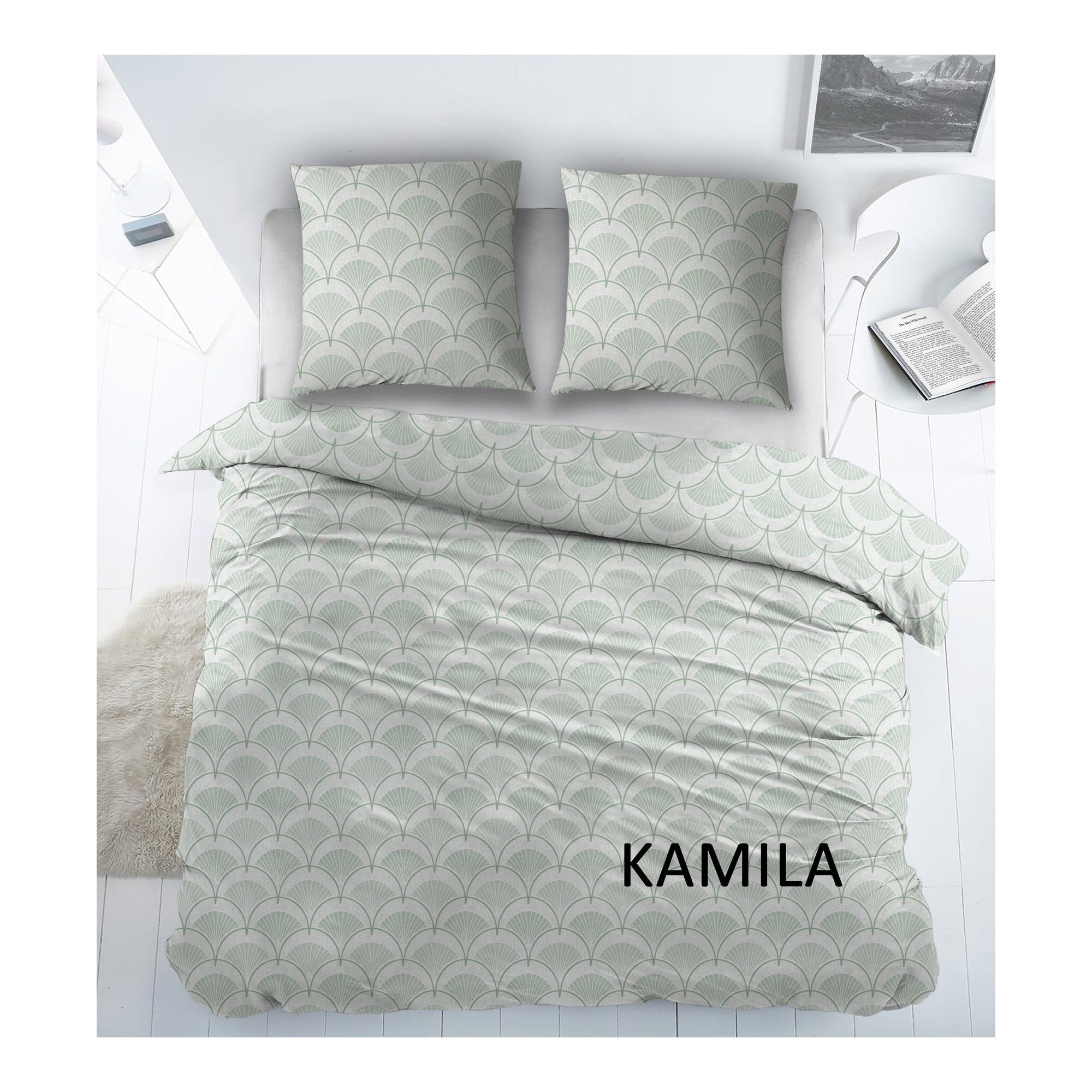 Sleepnight Lakenset katoen Kamila, groen