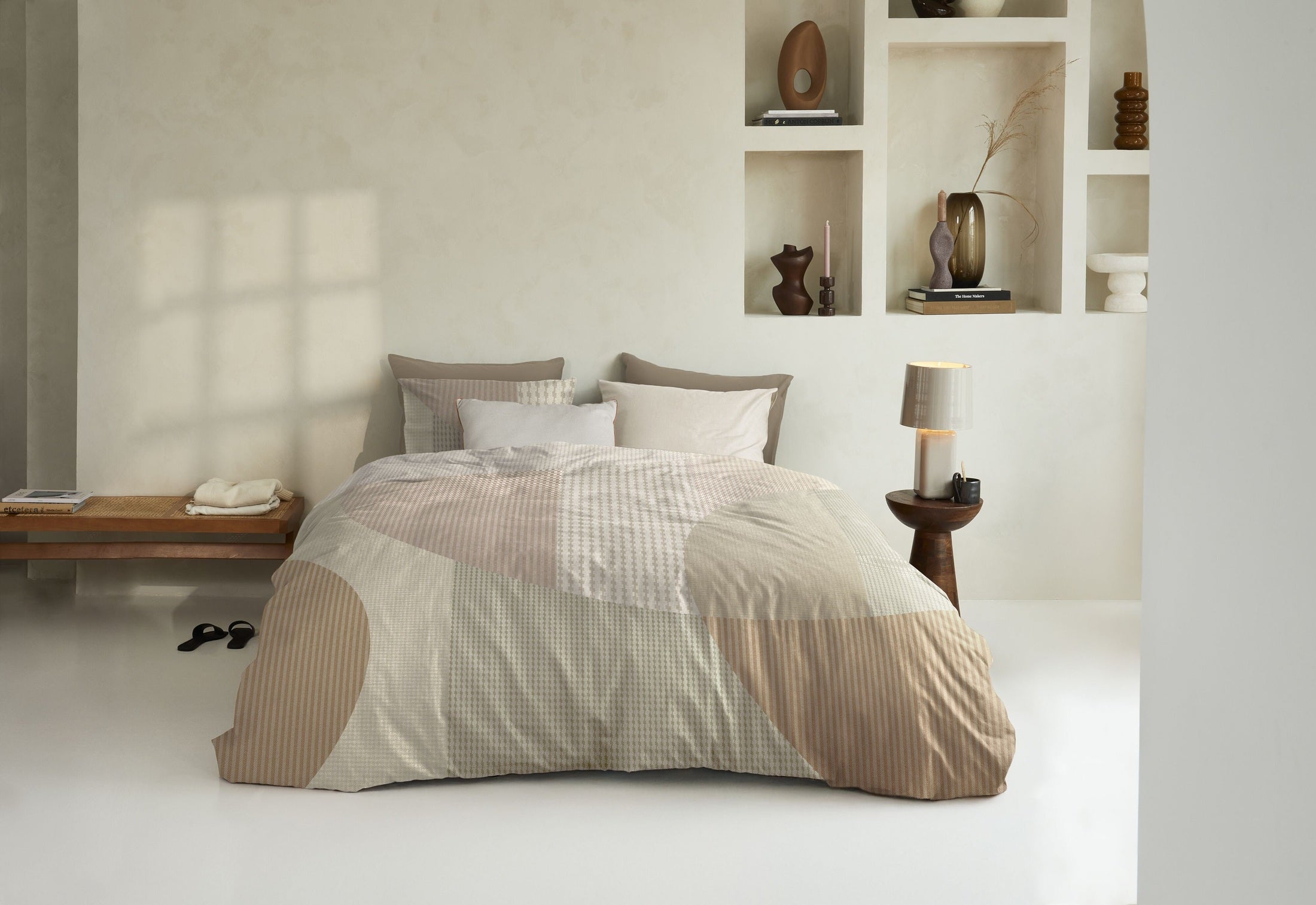 Beddinghouse Dekbedovertrek Katoen Tove - Naturel