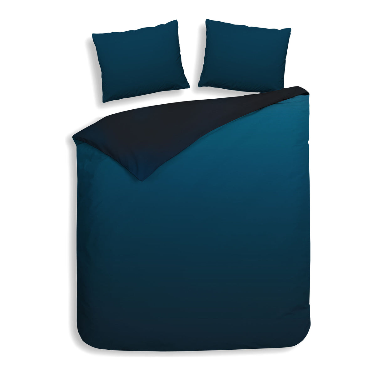 Heckettlane Dekbedovertrek Lyocell Satijn Zermatt Midnight Blue