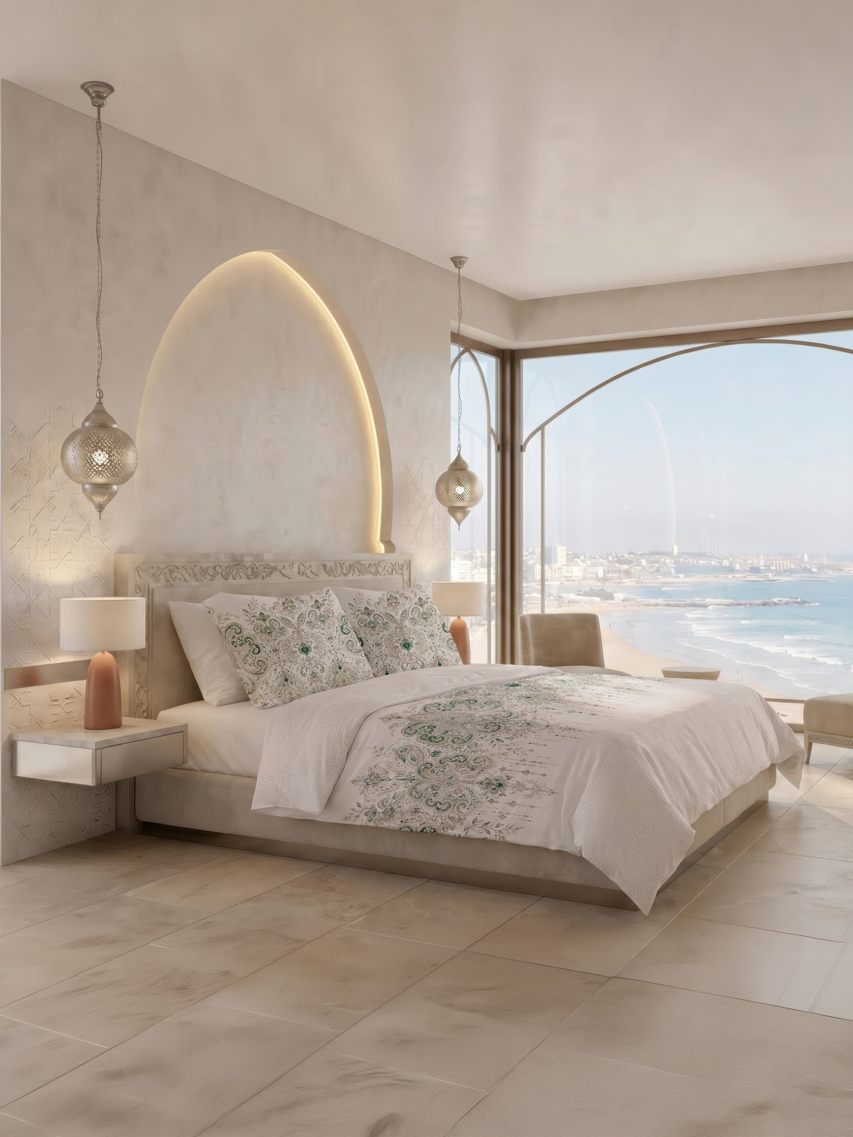Heckettlane Dekbedovertrek Katoen Twill Casablanca Natural
