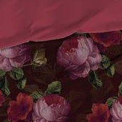 Satin d'Or Dekbedovertrek Satijn Valeria Bordo