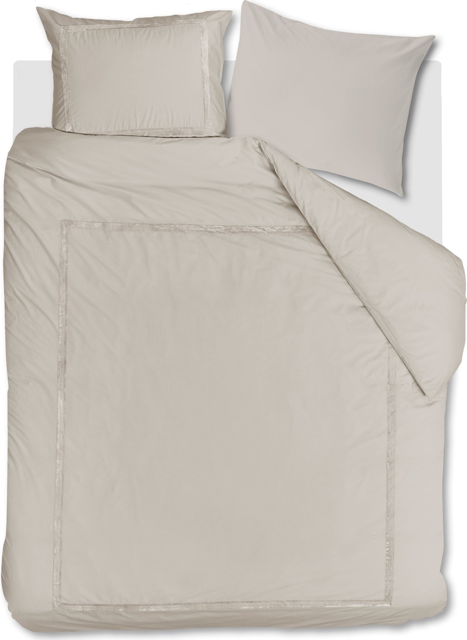 Beddinghouse Dekbedovertrek Percale Vashti - Zand