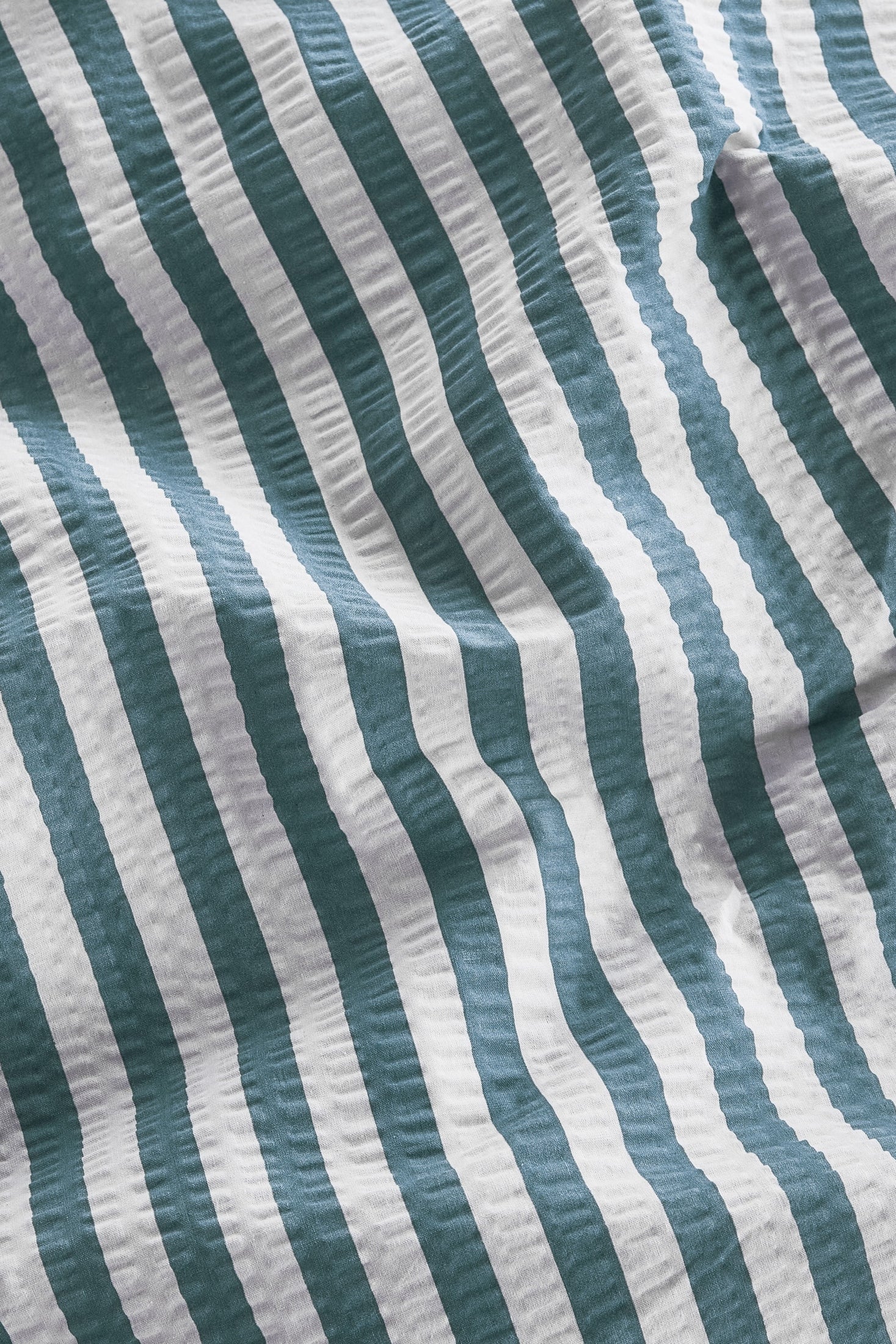 Beddinghouse Dekbedovertrek Seersucker Veya - Groen