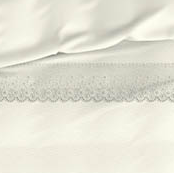 Housse de couette Romanette Coton Vienna Ivoire