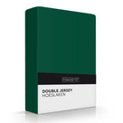 Romanette hoeslaken double jersey Forest Green